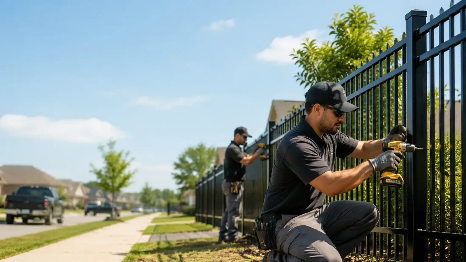 Metal Fence Installation in Dekalb, IL